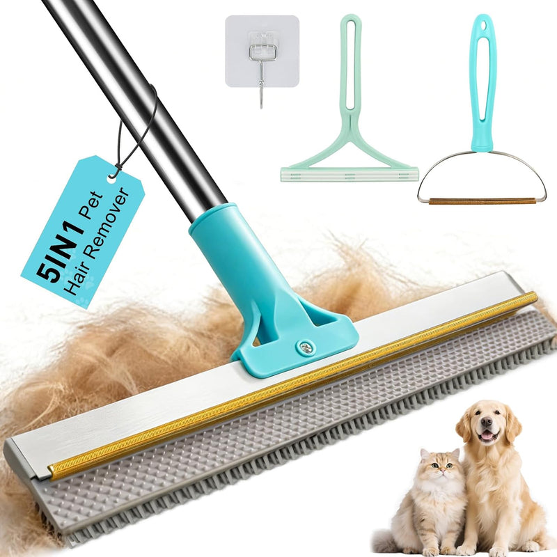 Vivifying Carpet Rake Pet Hair Remover Set, 56