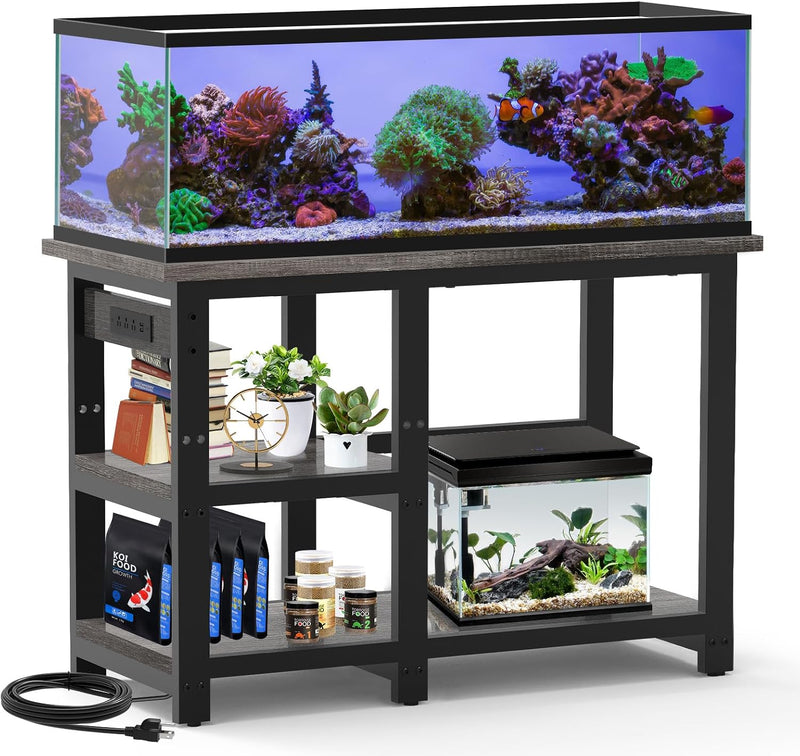 AQQA Aquarium Stand 36×18 Inch, 720LBS Heavy Duty Metal Frame