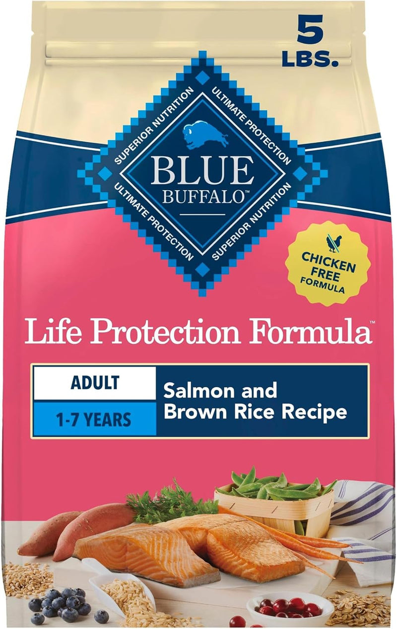 Blue Buffalo Life Protection Formula Salmon Adult Dry Dog Food, 5 lb