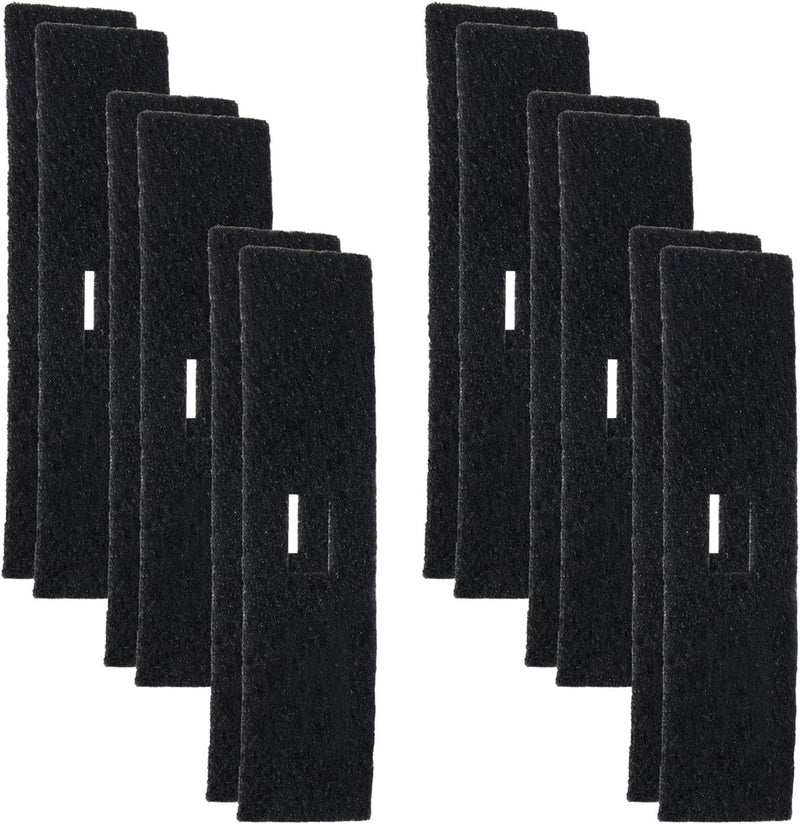 PUREBURG Activated Carbon Filter Compatible with PawPail Pet Waste Station 19 Liter, 12-Pack For Trash Can Air Clean VOC