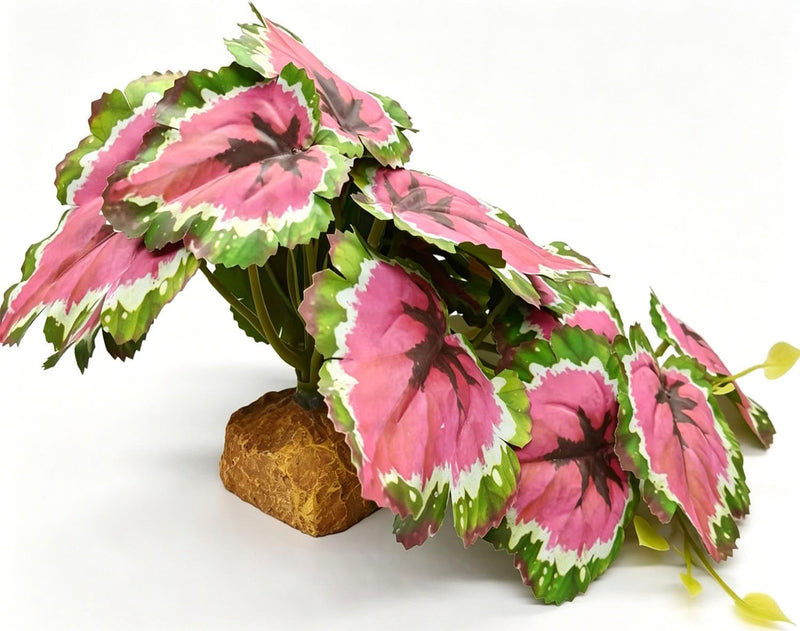 Fake Reptile Plants for Terrarium,Crested Gecko Tank Accessories
