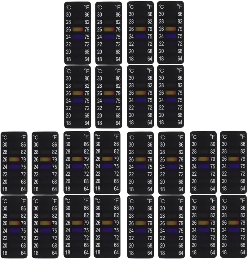 PRETYZOOM Fermentation Thermometer Strips Pet 8pcs