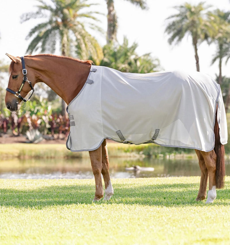 Horseware® Amigo® Bug Rug Fly Sheet - Silver/Titanium Grey & Silver, 78 inches