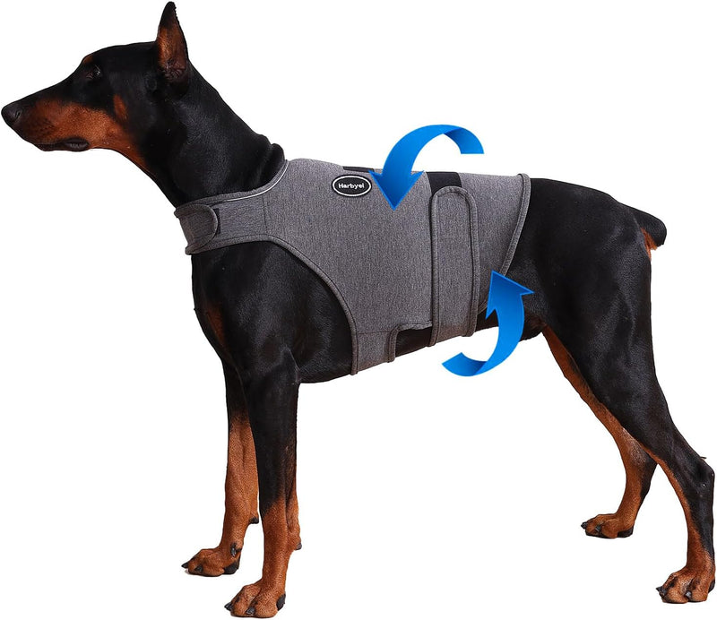 Dog Anxiety Vest - Skin-Friendly Calming Shirt for Thunder, Fireworks, Vet Visits & Separation Anxiety – No Medicine or