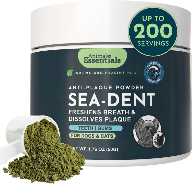 Animal Essentials Sea-Dent for Dog Teeth - 1.76 Oz