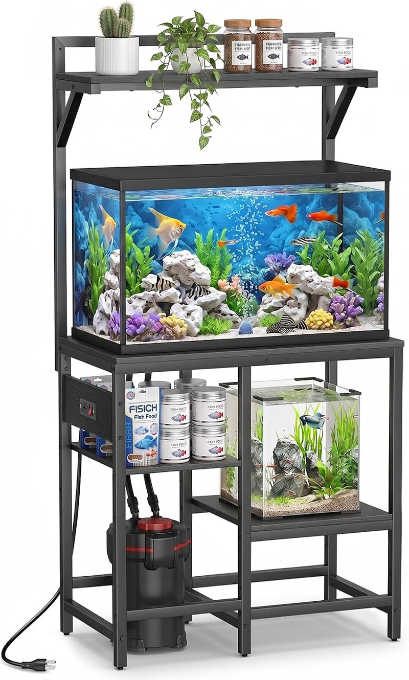 29 Gallon Fish Tank Stand for Standard & Breeder Tanks