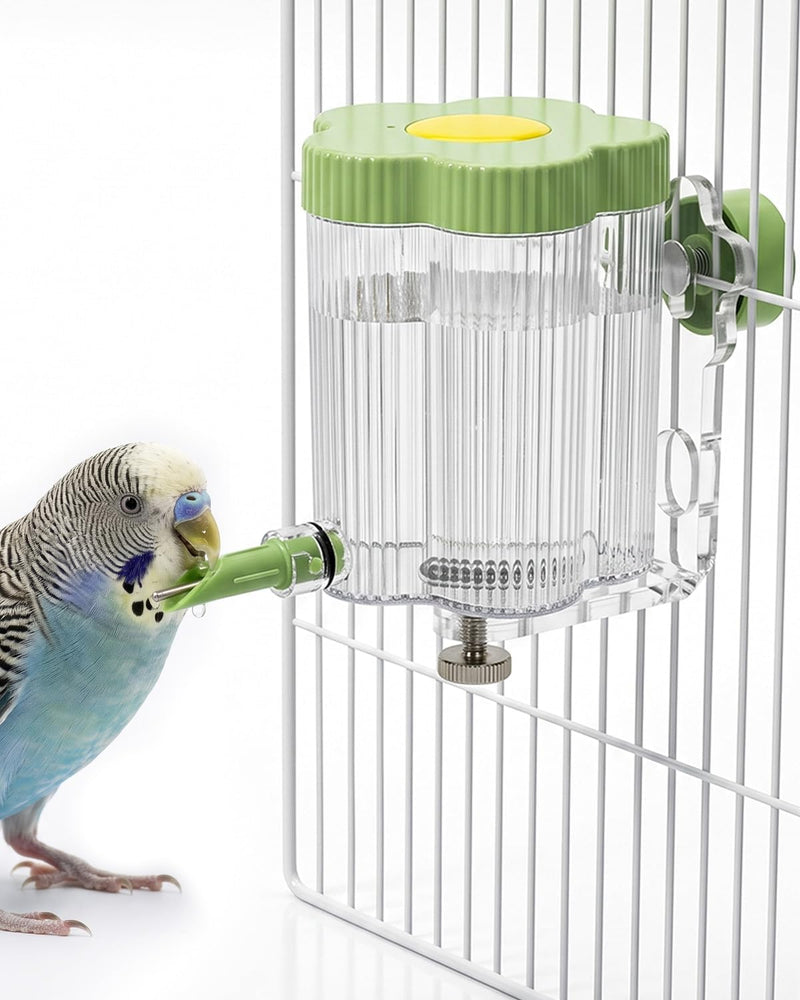 Magnetic Bird Water Feeder, Leakproof Needle Valve, 8.4fl Oz