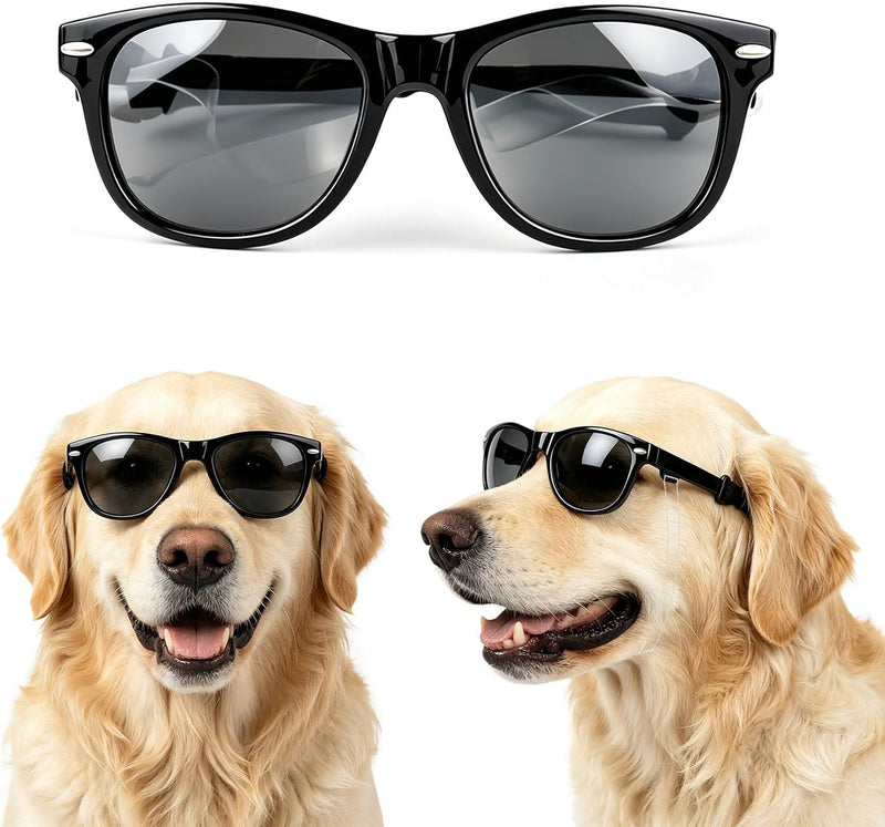 Enjoying Dog Sunglasses Large Breed, Anti-UV Sun Glasses for Large Dogs Outdoor Driving Cycling, Pet Glasses for Dogs Ph