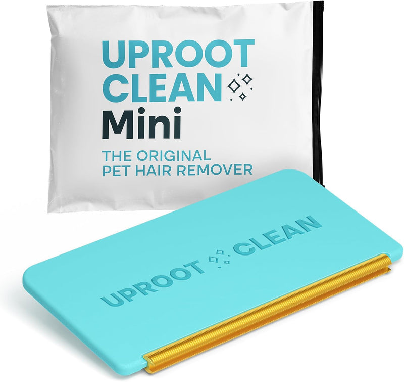 Uproot Cleaner Mini Pet Fur Removal Tool - Pocket-Sized Dog Hair Remover for Car, Clothes, Cat Beds & Tight Corners - by