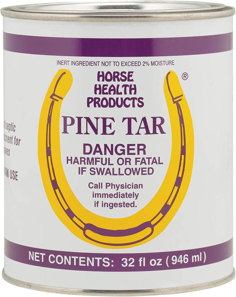 Flagline Horse Health Pine Tar, Natural Topical Antiseptic for Use on Horse Hooves, Helps Retain Moisture, Helps Keep Ho
