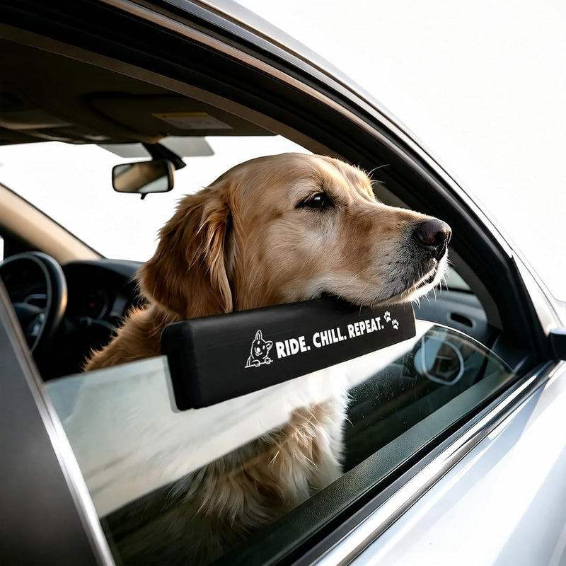 Dog Window Guards for Cars Pet Car Window Chin Rest for Comfortable Car Rides No Tools Required Waterproof Easy Clean fo
