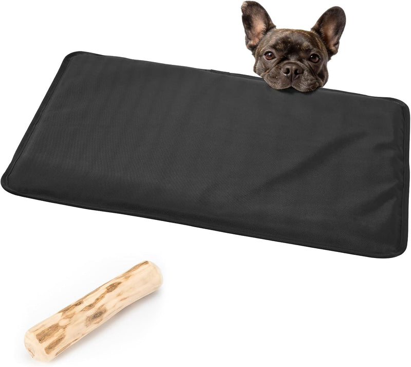 RYNVALE Chew Proof Crate Pad for Small Dog, Washable Waterproof Dog Bed