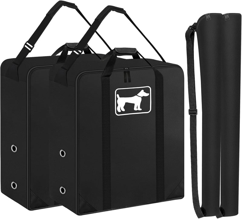 SIRUITON 2Pack 600D Dog Playpen Storage Bag Fits 32