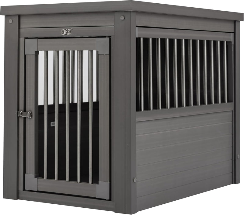New Age Pet® ECOFLEX® Medium Furniture Style Dog Crate & End Table