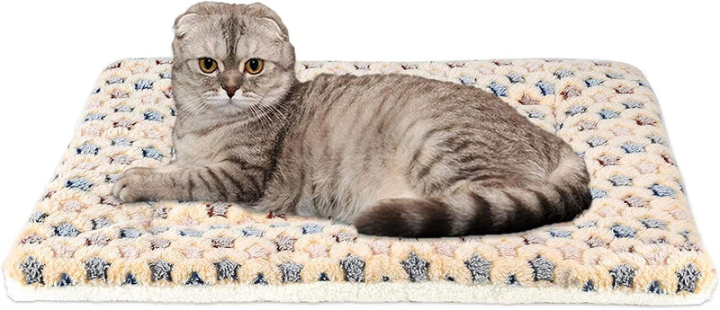 FJWYSANGU Pet Blanket Premium Fluffy Flannel Cushion Soft and Warm Mat for Dogs Cats