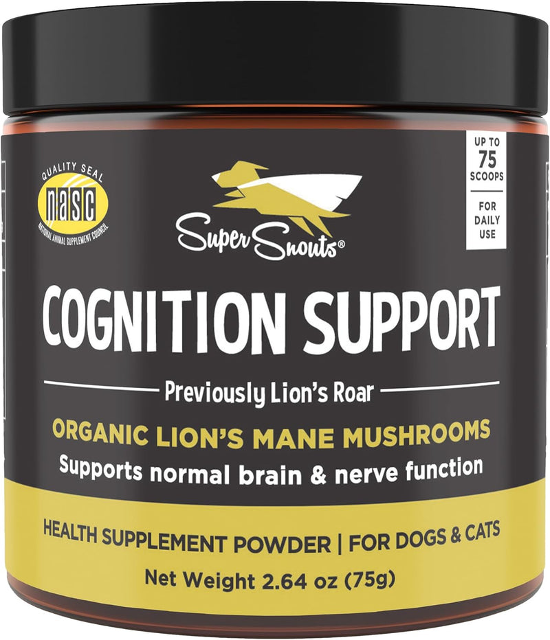 Super Snouts Cognition Support Supplement for Dogs and Cats, 2.64 oz