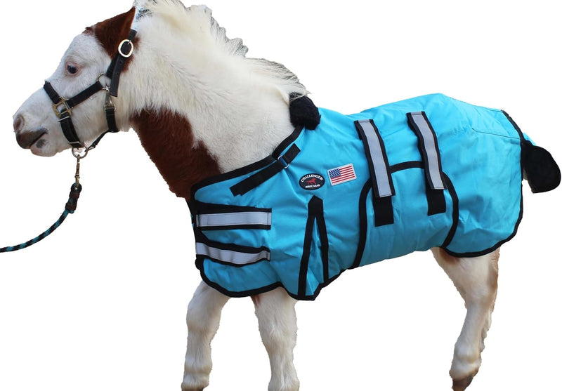 CHALLENGER 1680D Miniature Weanling Donkey Pony Horse Foal Winter Blanket