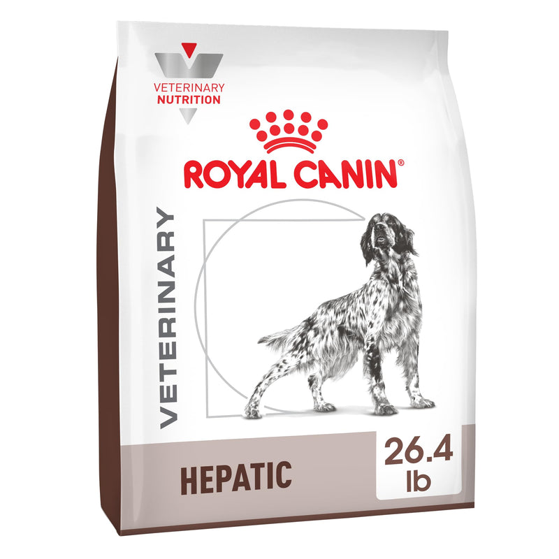 Royal Canin Veterinary Diet Canine Hepatic Adult Dry Dog Food, 26.4 lb Bag