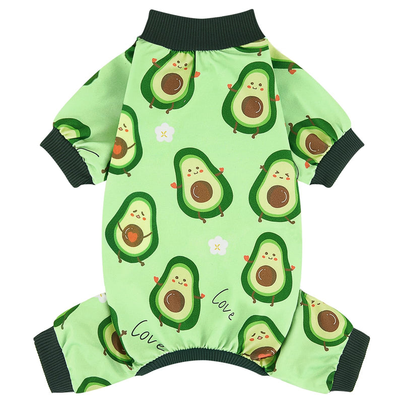 XPUDAC Dog Pajamas for Small Medium Dogs Girl Boy Cute Comfy Puppy Pjs Doggie Clothes Cat Pet Jammies Outfit, 213-M