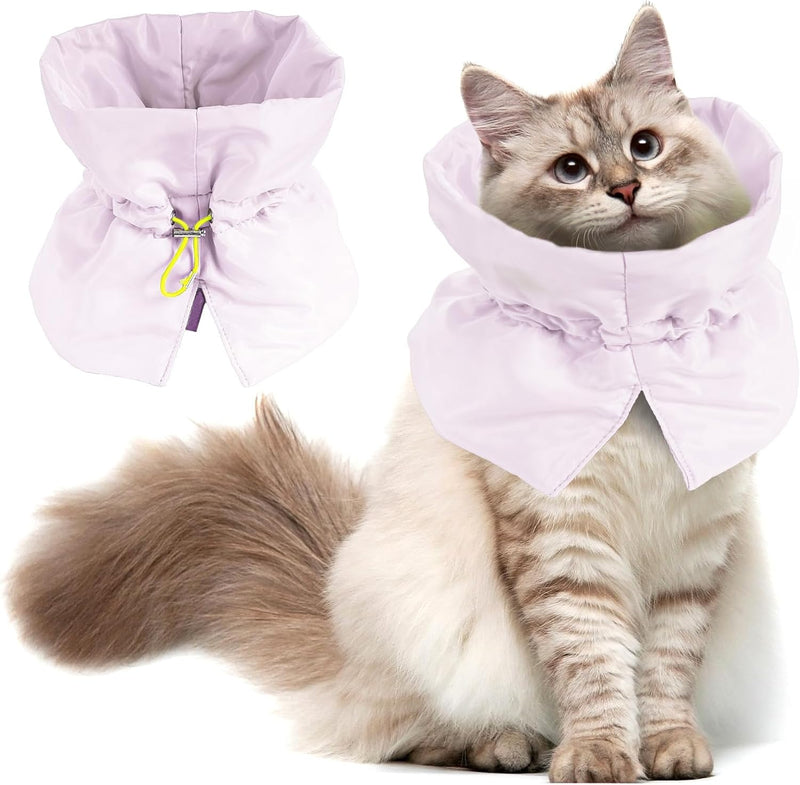 Cat Recovery Collar, Soft Adjustable Cat Cone Alternative