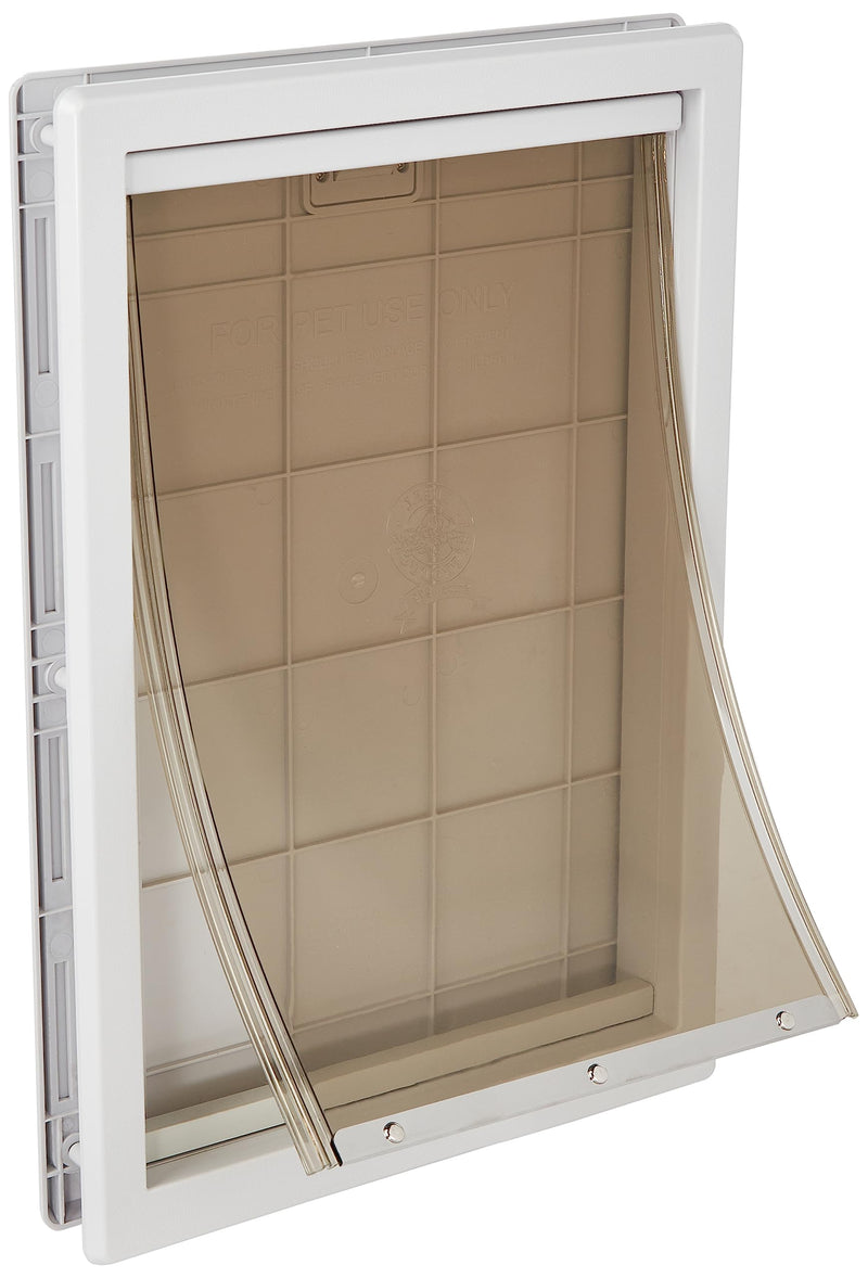 Ideal Pet Products Designer Series Plastic Pet Door with Telescoping Frame, Extra-Large, 10.5