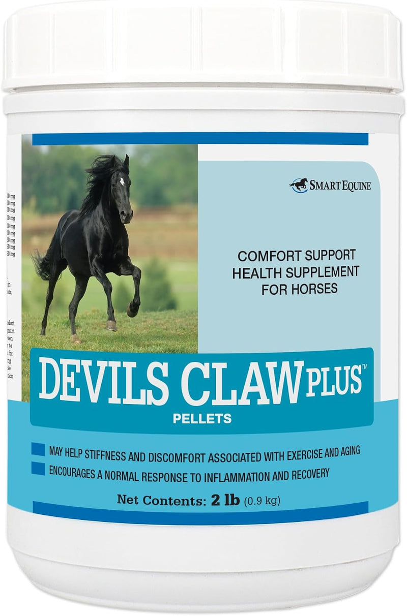 SmartEquine Devil's Claw Plus Pellets, 2 lb, 30 Servings