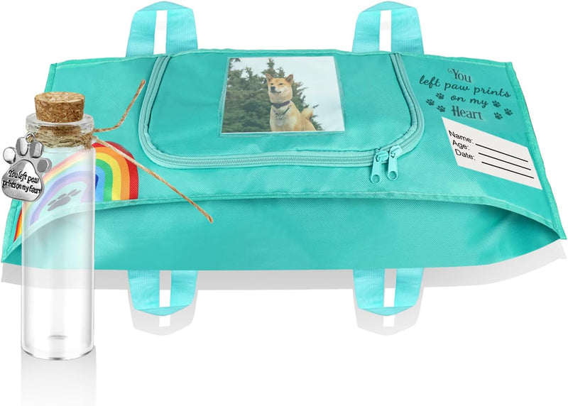 Pet Casket Body Bag, Dog or Cat Burial Box with Dignity, Dog Casket for Burial and Cremation by Customizing with Pet Hai