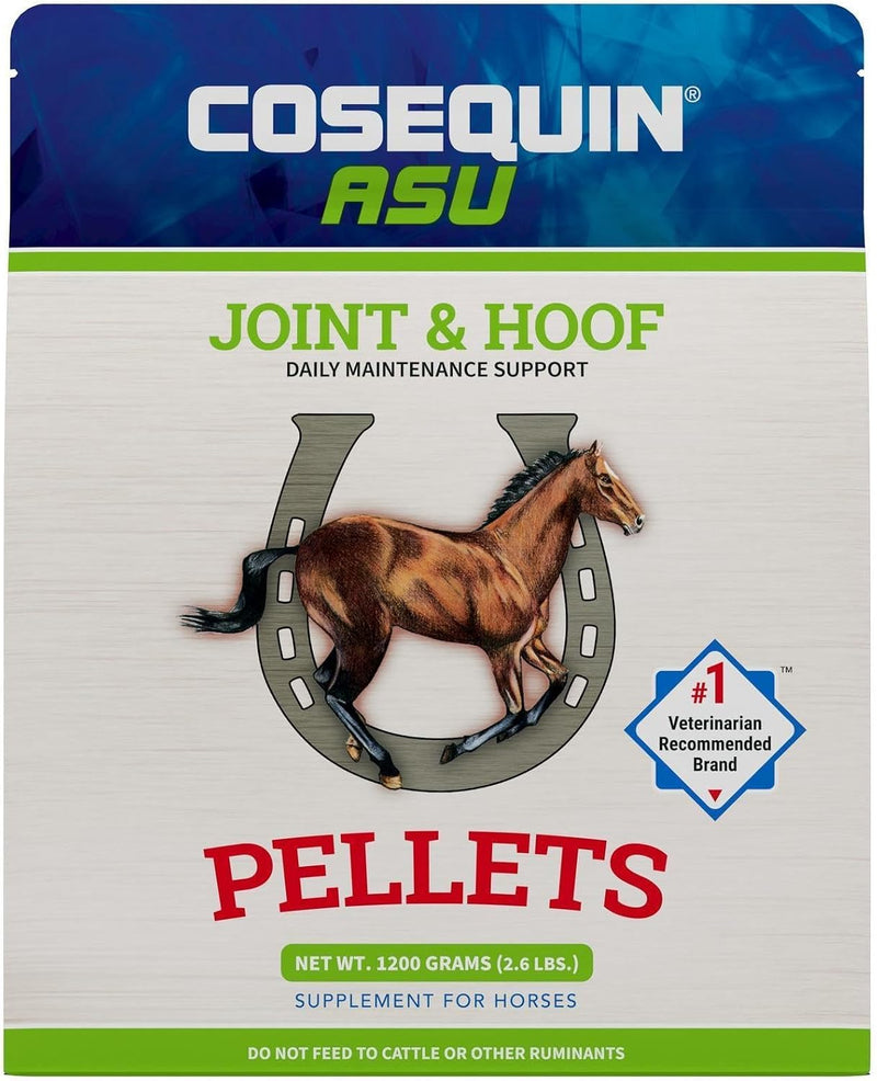 Nutramax Cosequin ASU Joint & Hoof Supplement for Horses, Pellets, 1200g