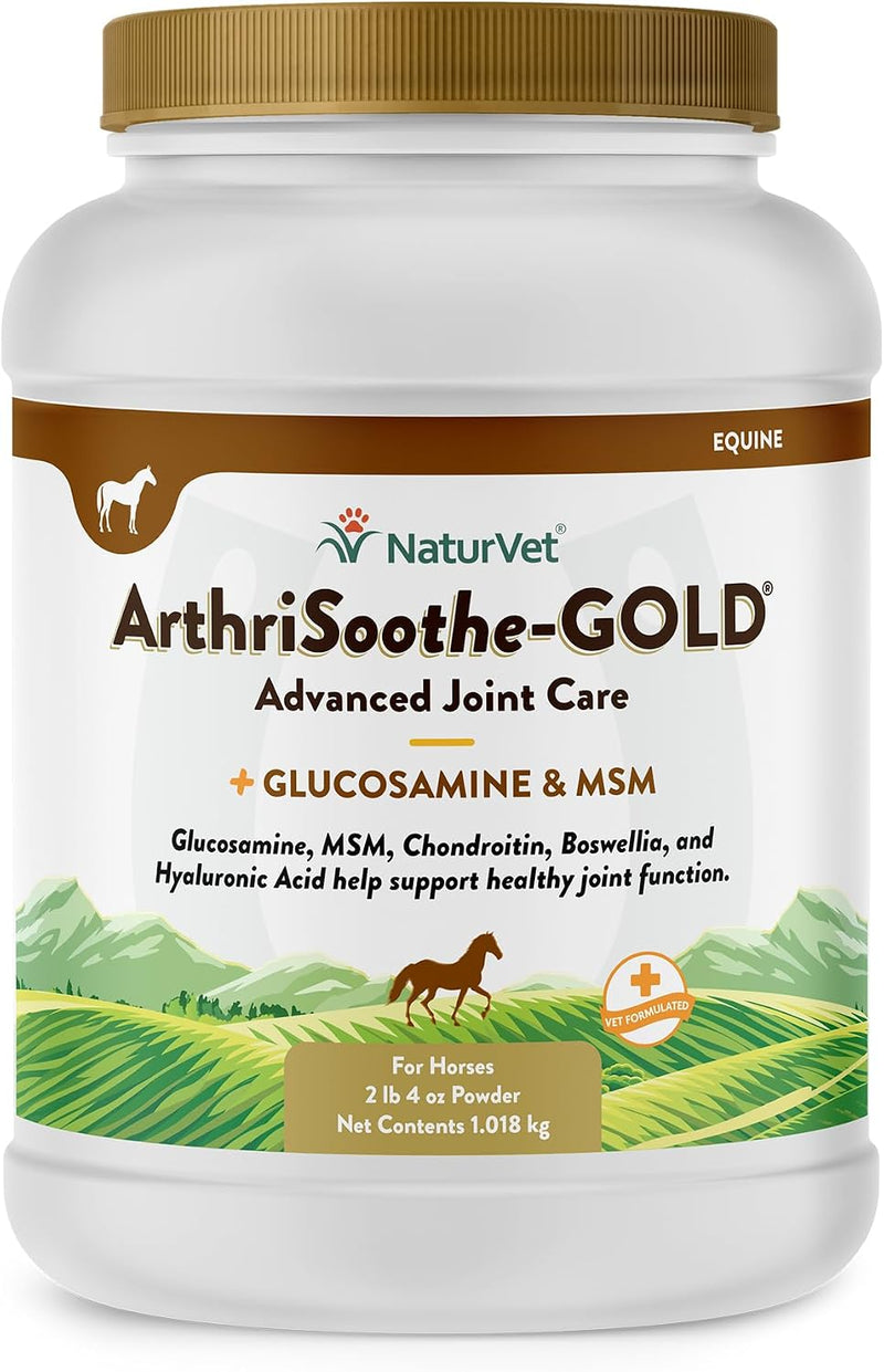 NaturVet ArthriSoothe Gold Advanced Joint Horse Supplement Powder