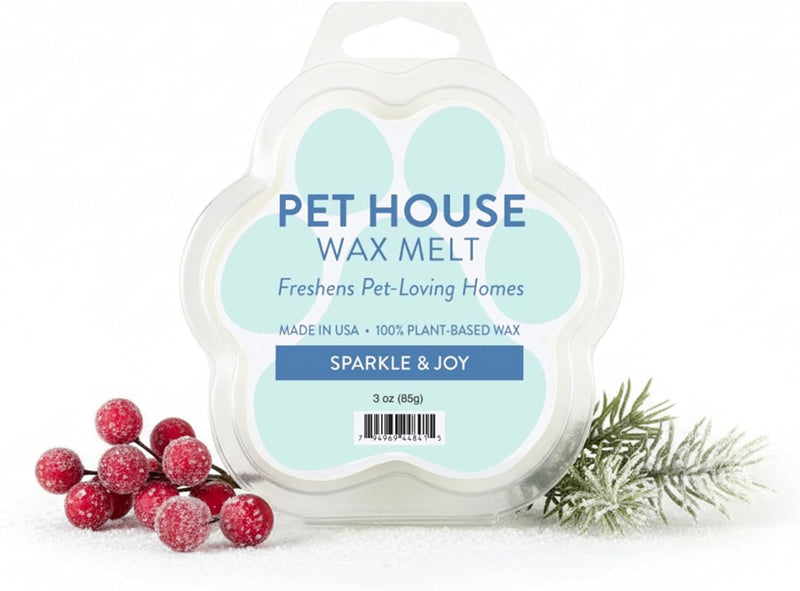 Sparkle & Joy Scented Wax Melts Plant-Based Wax, 2 Pack Pet House