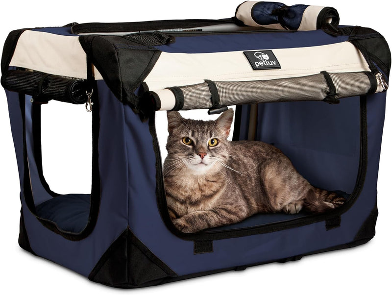 Cat & Dog Carrier, Fits Most Cats or Small Dog Comfortably