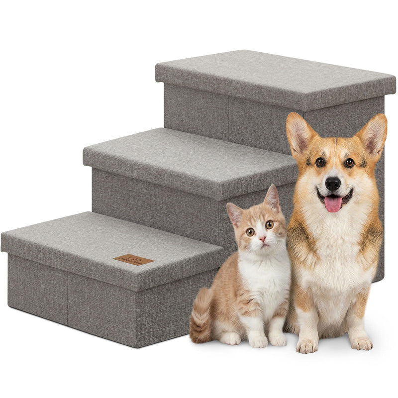 Zerbuger Wider Dog Ramp for High Bed with Storage 18