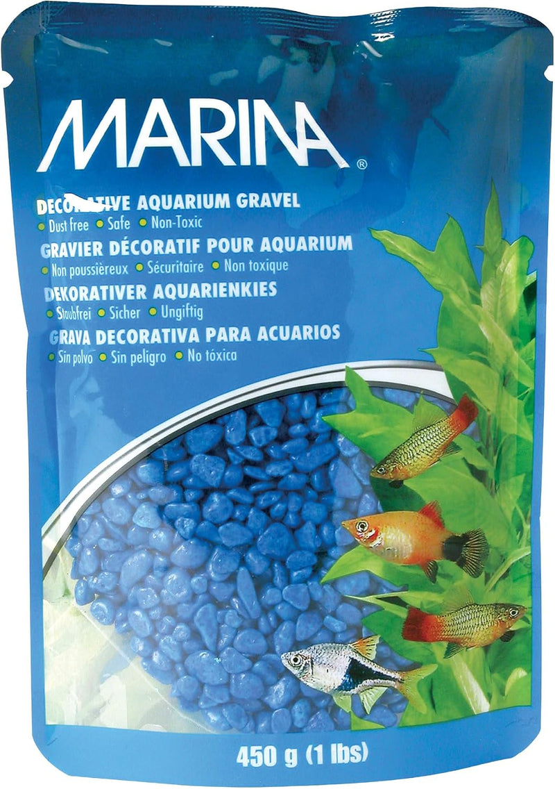 Marina Decorative Gravel, 1-Pound, Blue