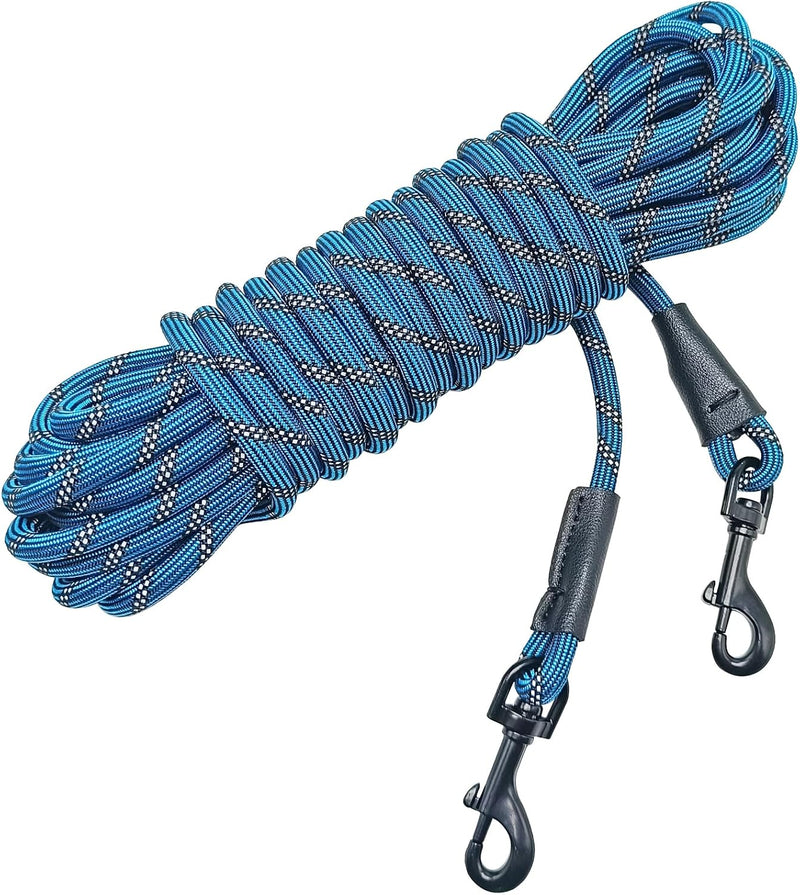BTINESFUL 20ft Reflective Small Tie Out for Dogs up to 35lbs