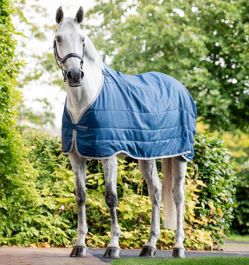 Horseware Ionic® Therapy Liner - Imperial Blue/Silver & Navy, 72 inches