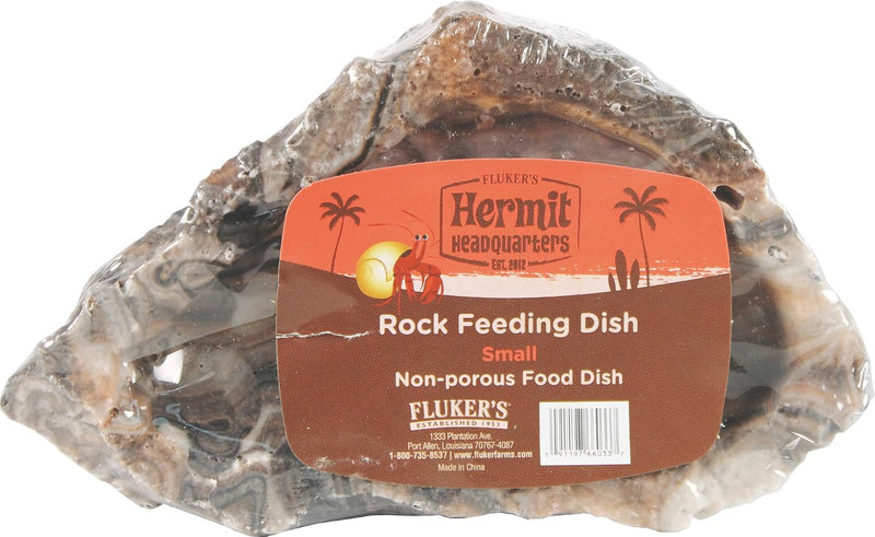 Fluker's Rock Bowl, Food & Water Dish for Hermit Crabs, Small 4