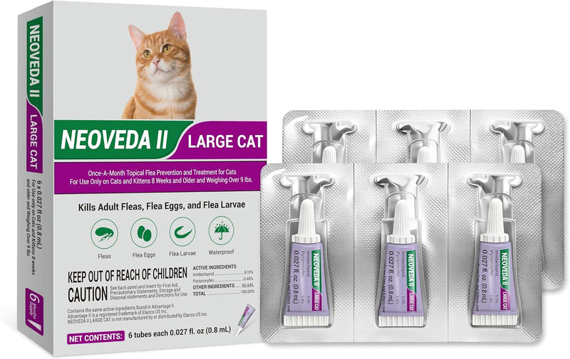 Large CAT 3PK Flea Treatment for Cat