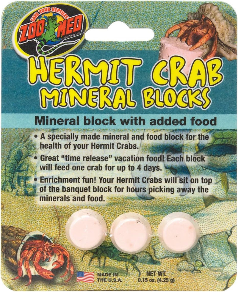 Zoo Med-Aquatrol ZM00962 Hermit Crab Mineral Blocks44; 0.04 lbs.