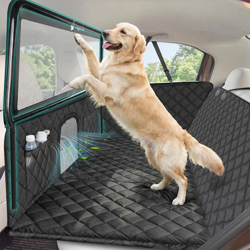 Snagle Paw Dog Car Seat Cover & Back Seat Extender,31