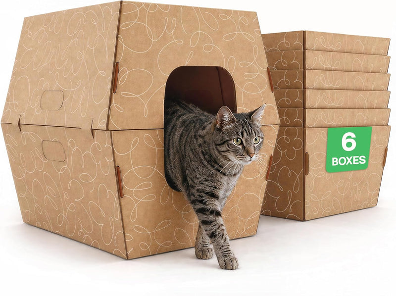 Cats Desire Disposable Litter Box, Extra Large 8.5