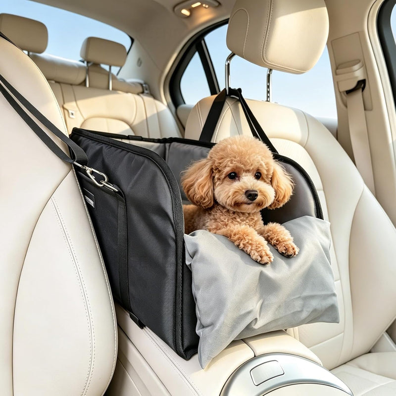 Collapsible car Travel seat, Suitable for Small Dogs up to 11 lbs