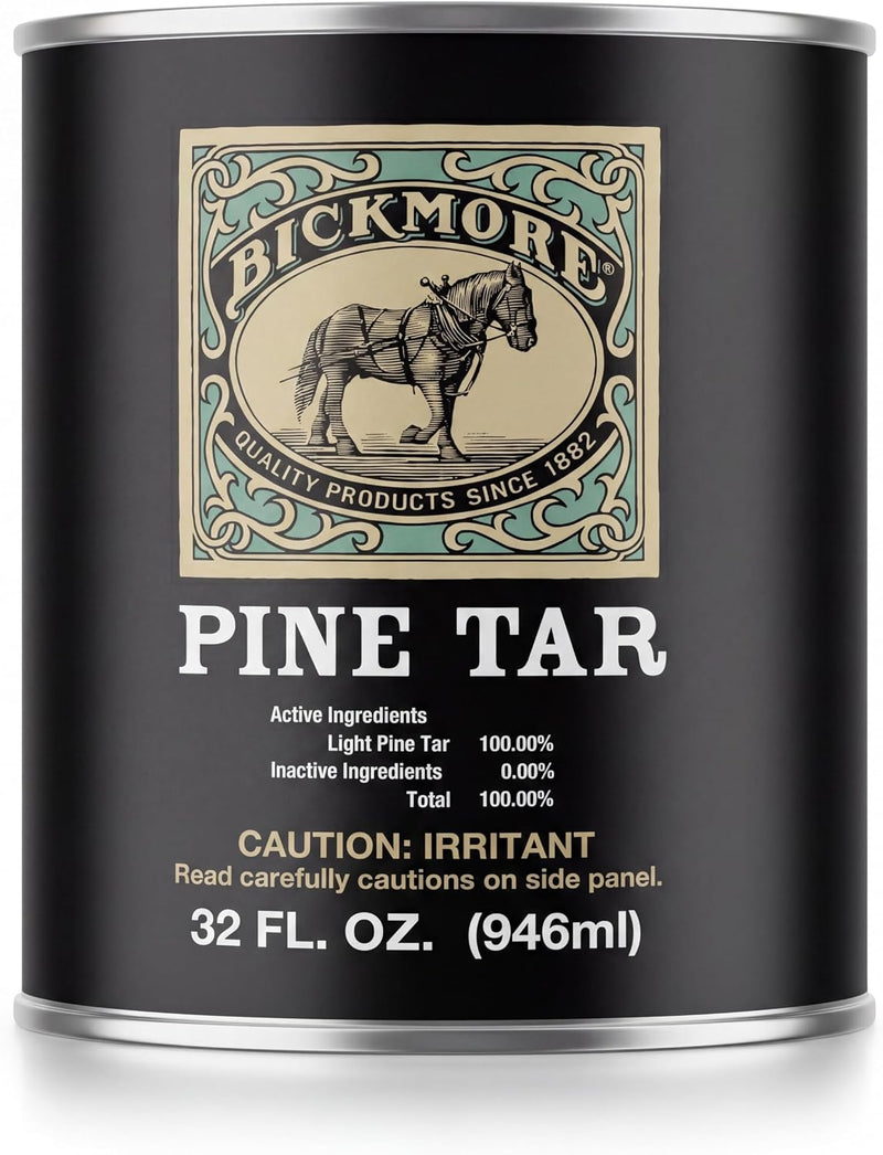 Bickmore Pine Tar 32oz - Hoof Care Formula for Horses