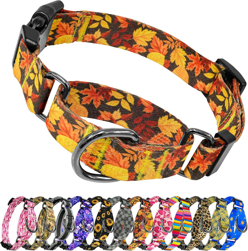 Kazazoo Martingale Collar for Dogs with Quick Release Buckle Adjustable Soft Durable Dog Collar for Large Dogs No Pull T