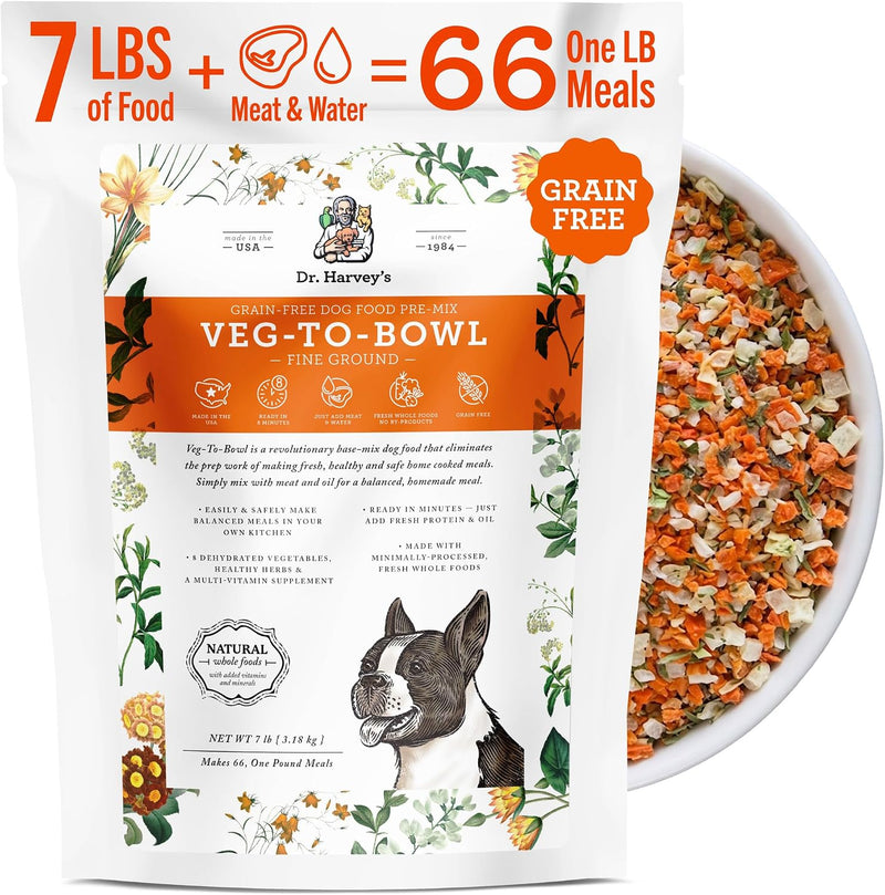 Dr. Harvey's Veg-to-Bowl Fine Ground Vegetable Pre-Mix for Dogs (7 lb)