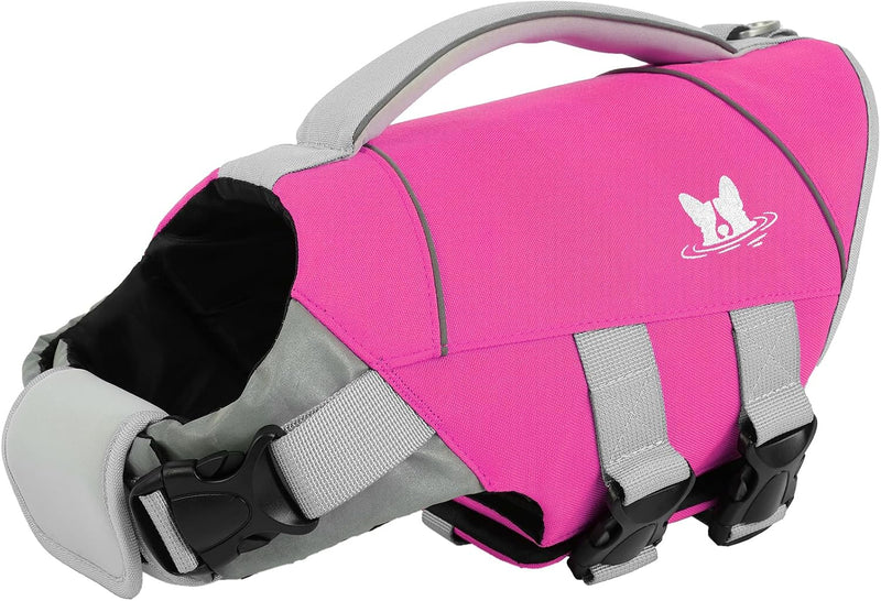 IECOii Dog Life Jacket, Premium Swim Vest with High Flotation Support