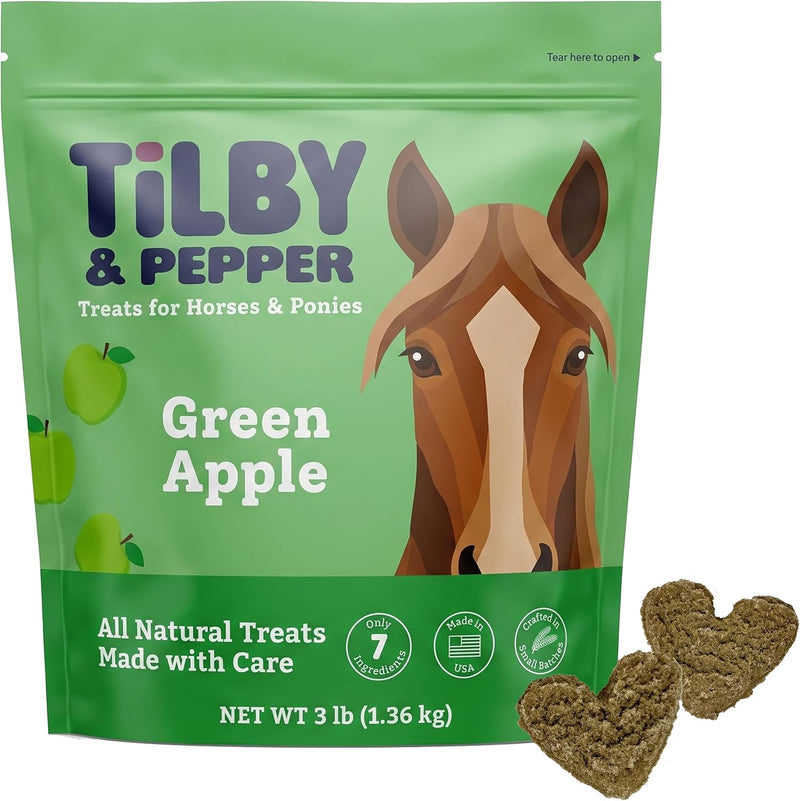 Tilby Green Apple Horse Treats Bulk 48 oz