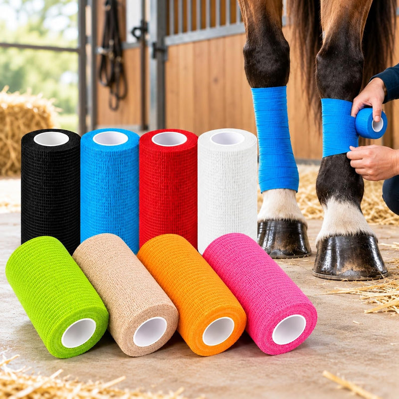 8 Pcs Self-Adhesive Bandages Wrap 4