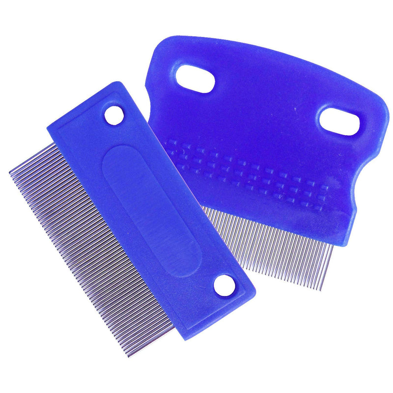 2 Pcs Tear Stain Remover Combs for Dogs, Gently and Effectively Removes Crust, Mucus, and Stains Pet Combs,Grooming Tool Comb