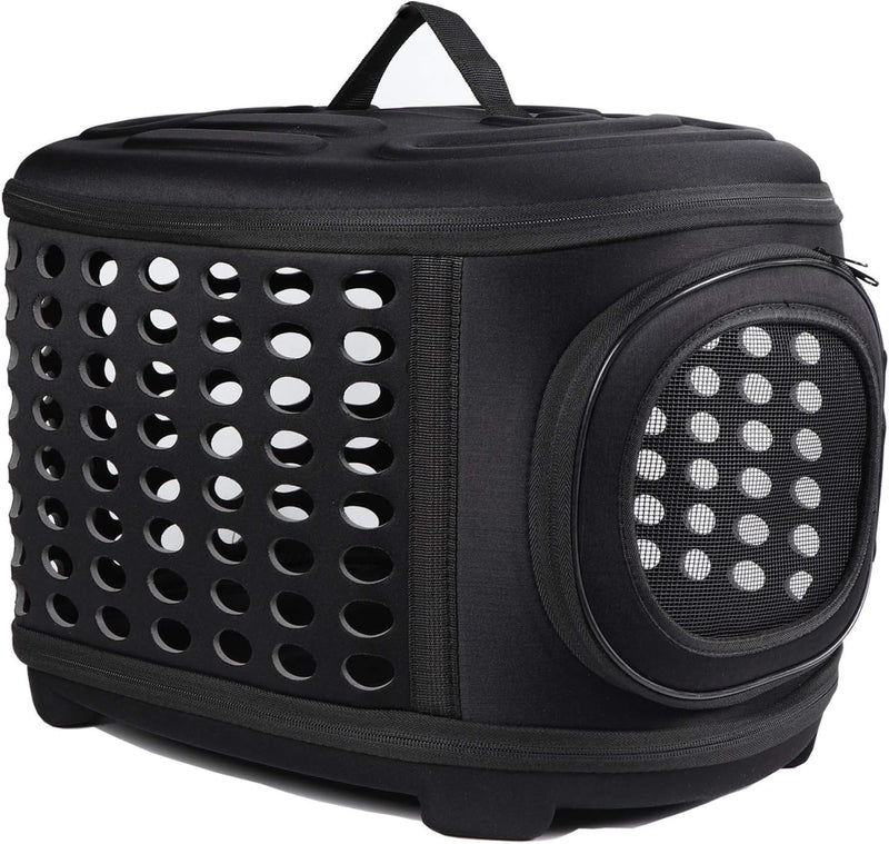 Collapsible Cat Carrier Hard, Travel Pet Carriers Bag for Small Dogs for Car Travel with Ventilation Guinea Pig 2 Small