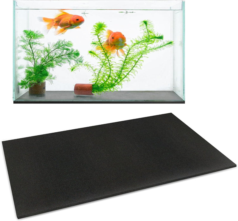 UNIFAMILY Aquarium Leveling Mat, 10 Gallon Fish Tank Mat for Shock Absorbing, 20.8 x 13 in Waterproof Aquarium Mat for U